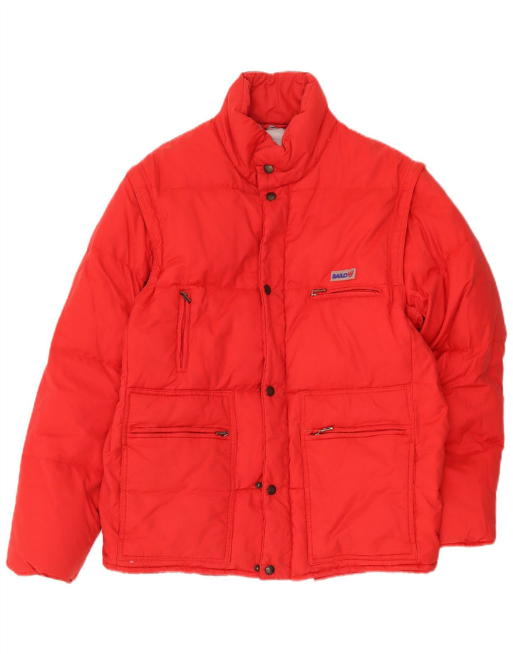 Jachetă căptușită pentru bărbați Bailo IT 46 Small Red Bumbac
