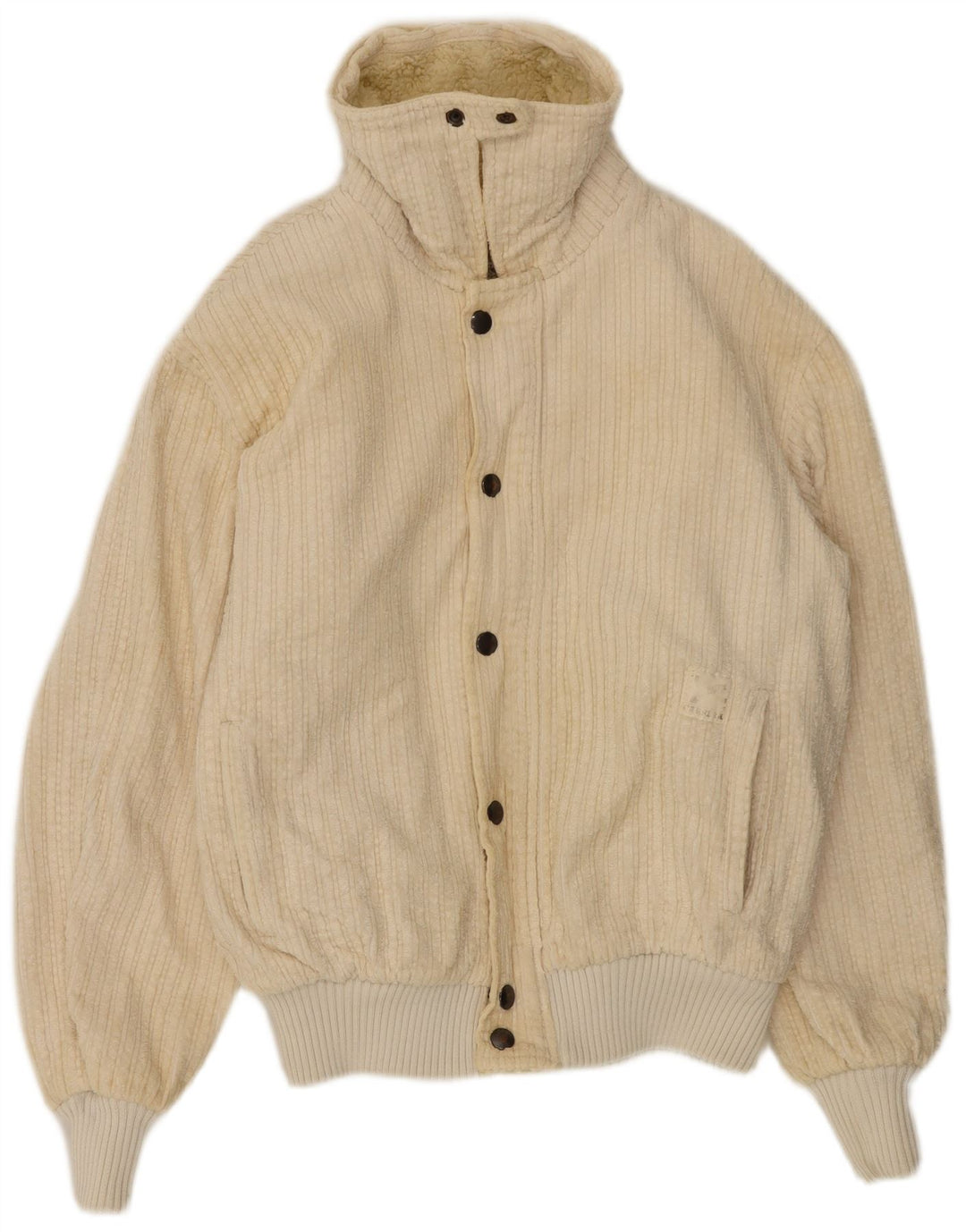 Jachetă fleece pentru bărbați Carrera IT 46 Small Beige Poliester