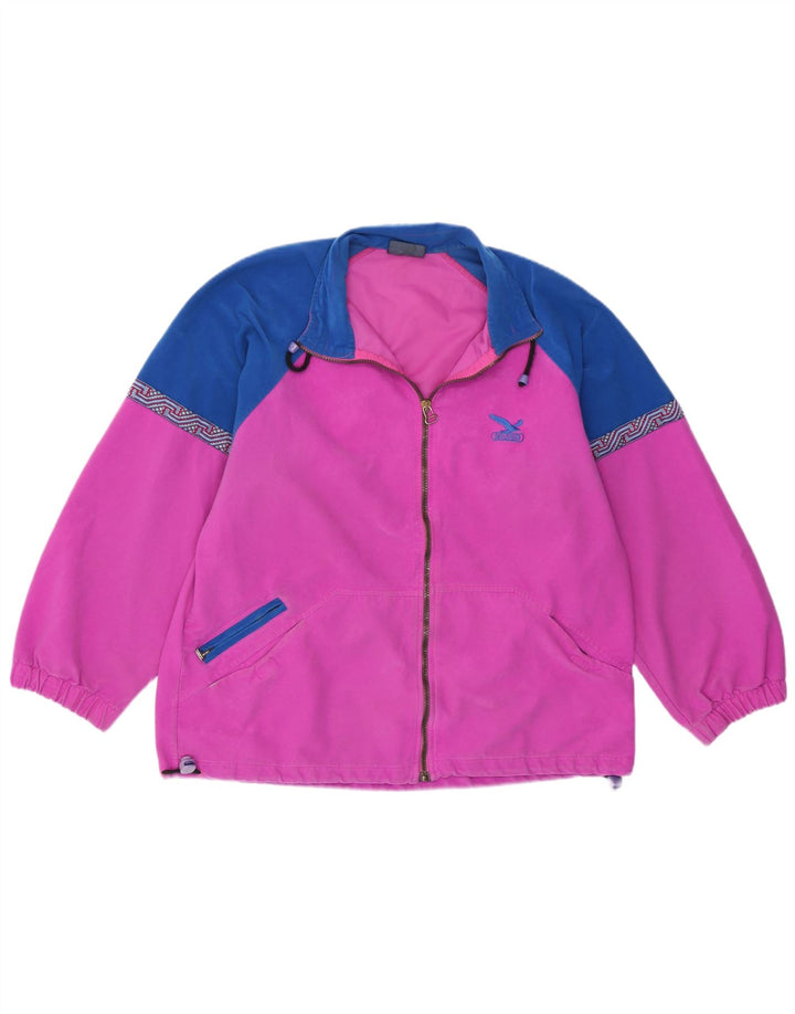 Jachetă de trening pentru femei SALEWA UK 16, mare, roz colorblock