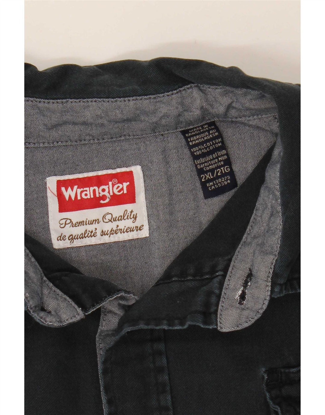 Cămașă pentru bărbați Wrangler 2XL bumbac bleumarin