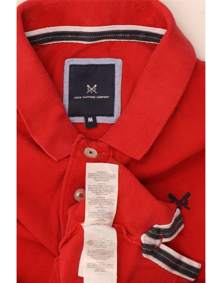 Crew Clothing Tricou polo pentru bărbați, bumbac roșu mediu
