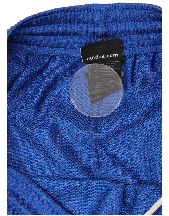 Pantaloni scurți sport pentru bărbați ADIDAS New York Knicks, mari, albastru, poliester