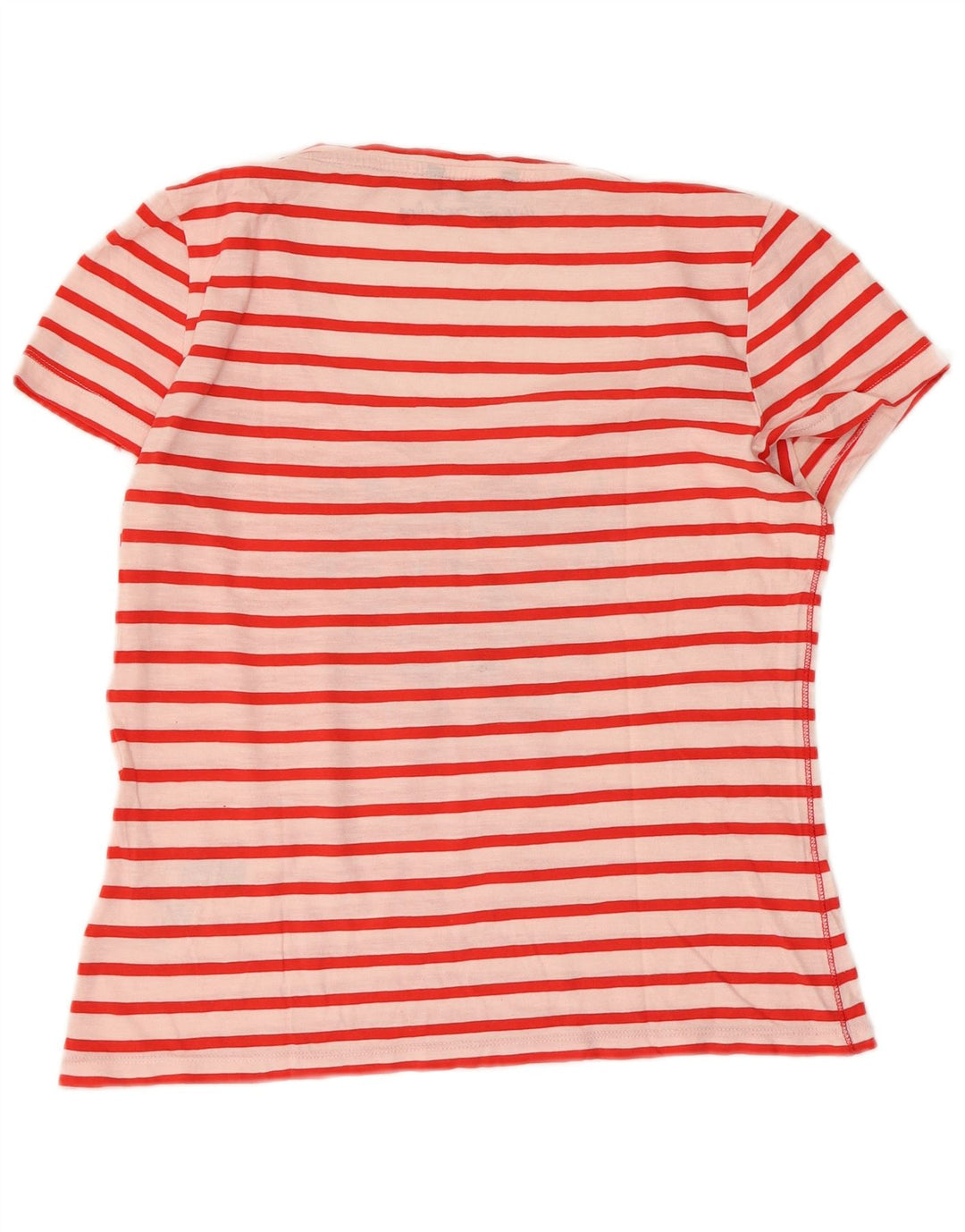 TOMMY HILFIGER Tricou cu grafic crop pentru femei Top UK 14 Large Red Dunge