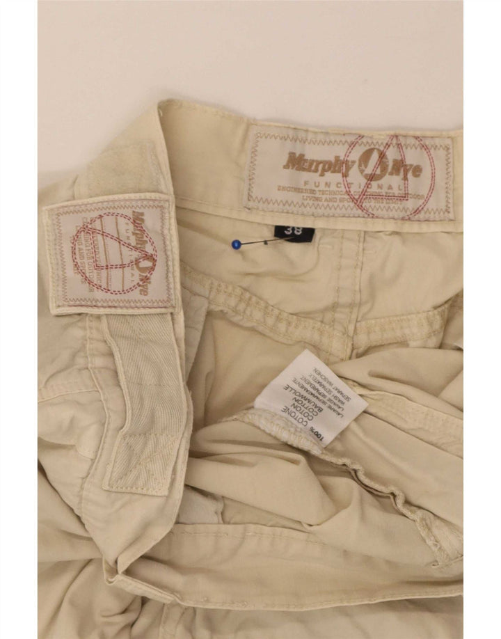Pantaloni scurți cargo pentru bărbați Murphy & Nye W38 XL, bumbac bej