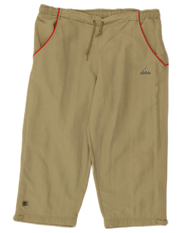 Pantaloni de trening Capri ADIDAS pentru baieti 15-16 ani Poliamida verde