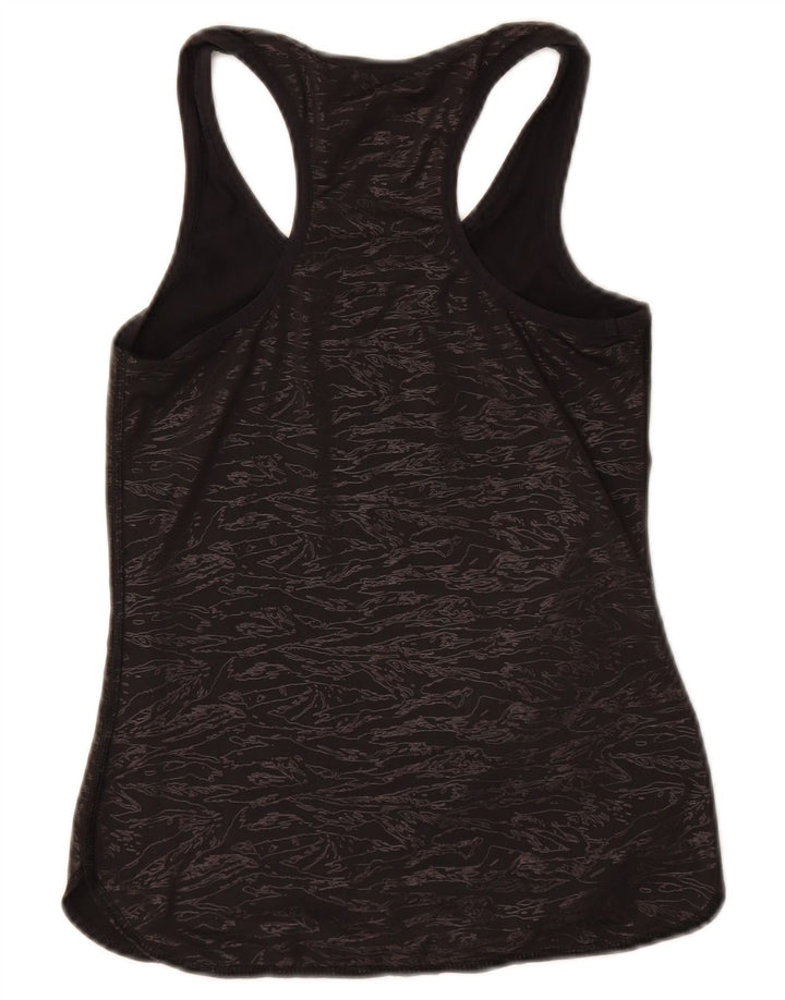 Vestă Champion Womens Abstract Pattern Top UK 4 XS Negru