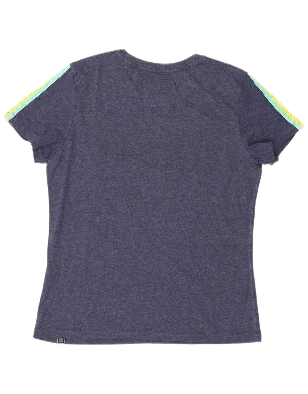 SUPERDRY Tricou cu grafic pentru femei Top UK 14 Mare Bumbac bleumarin