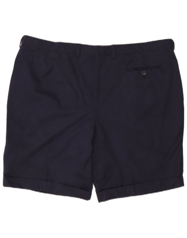 Pantaloni scurți chino pentru bărbați Lacoste IT 54 2XL W42 poliester bleumarin
