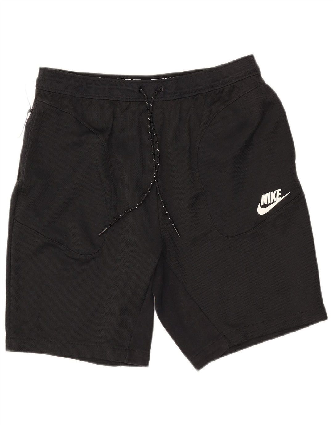 Pantaloni scurți sport NIKE pentru bărbați, mari, negru, bumbac