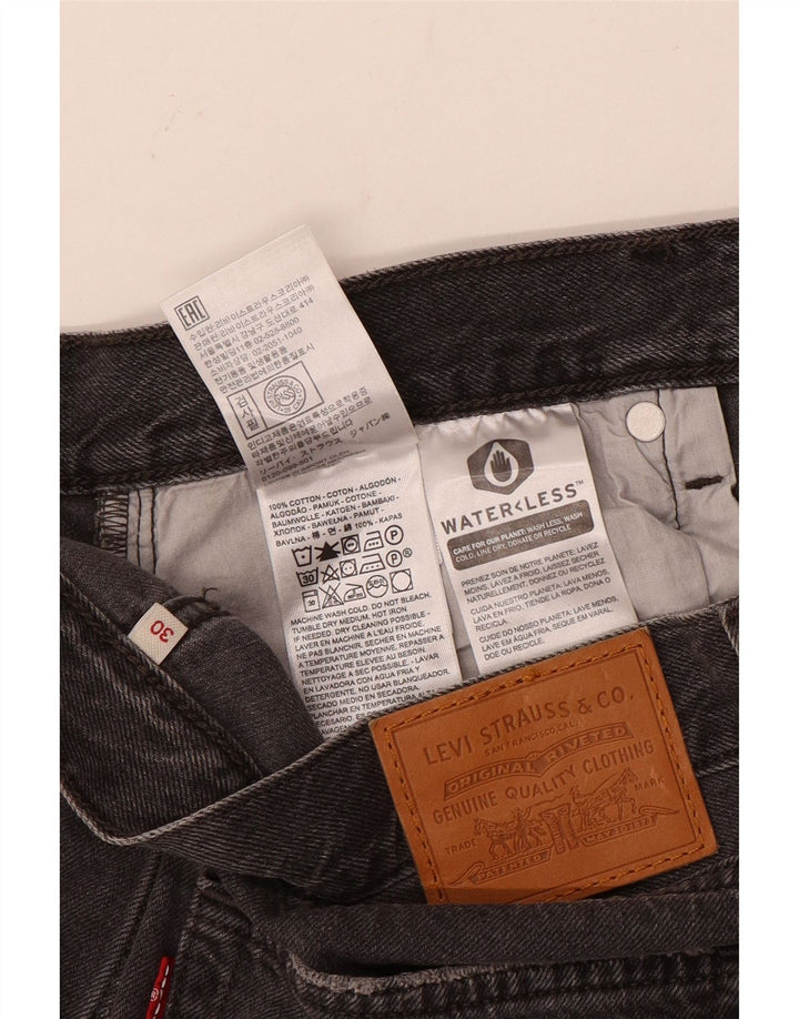 Fusta mini denim pentru femei LEVI'S W30 bumbac maro mediu