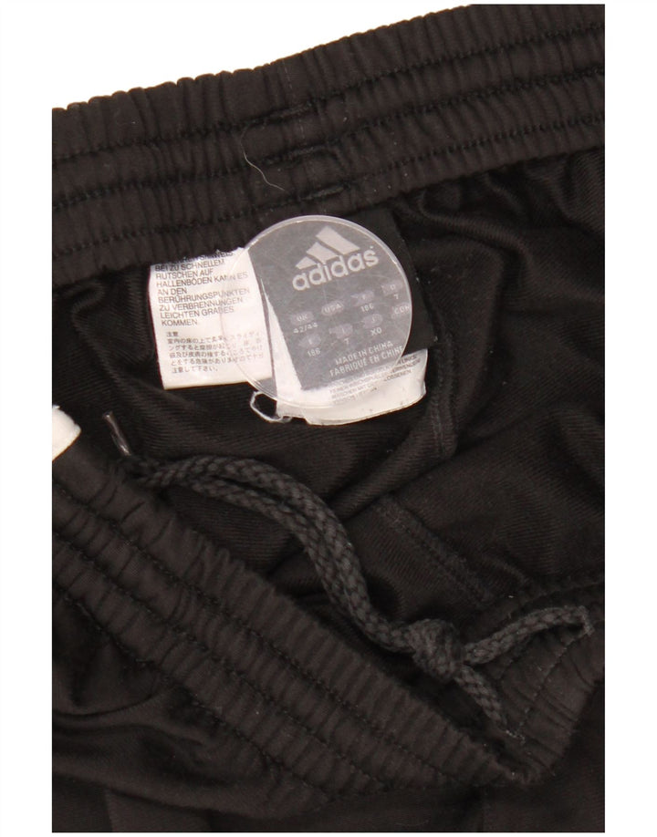 Pantaloni de trening pentru bărbați ADIDAS Joggeri Marea Britanie 42/44, mare, negru, bloc de culoare