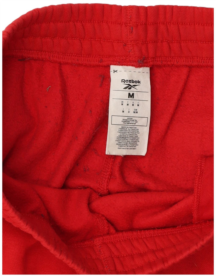Pantaloni de trening Reebok pentru bărbați Joggeri, bumbac roșu mediu