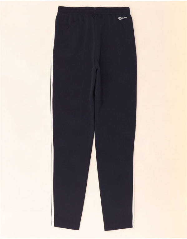 Pantaloni de trening pentru fete Adidas 13-14 ani, bleumarin, poliester