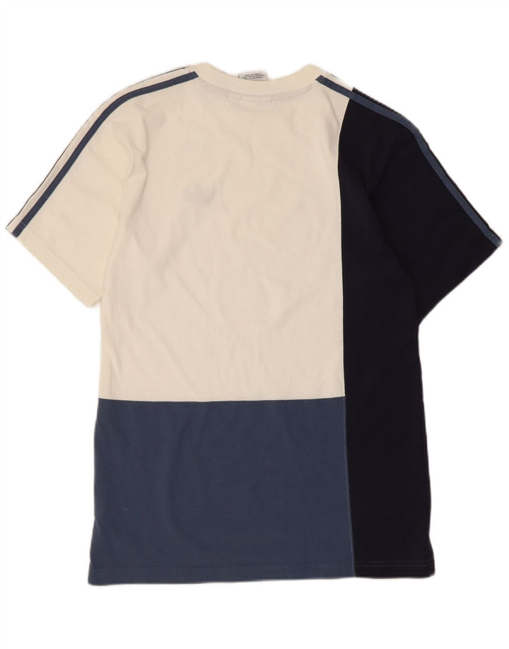 Tricou pentru bărbați Adidas Top mic, multicolor, color block, bumbac