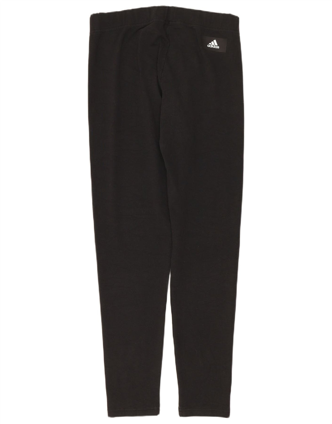 Leggings grafic Adidas pentru femei UK 12/14 bumbac mediu negru