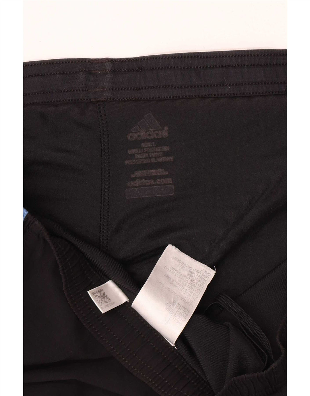 Pantaloni scurți sport pentru bărbați Adidas, mari, negru, poliester color bloc