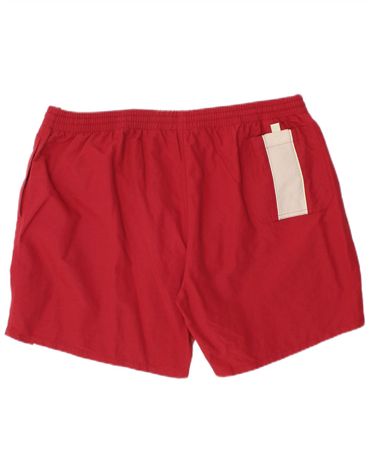 Sergio Tacchini Pantaloni scurți de înot pentru bărbați 2XL, roșu, poliamidă color bloc