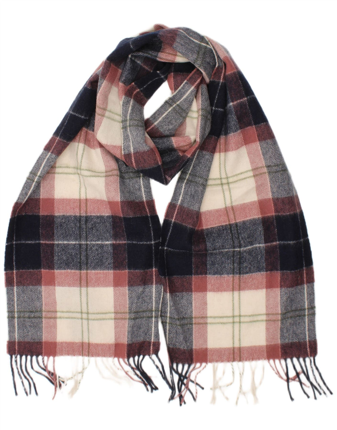 Eșarfă dreptunghiulară pentru bărbați Barbour, mărime unică, multicoloră, lână în carouri clasică