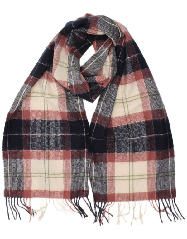 Eșarfă dreptunghiulară pentru bărbați Barbour, mărime unică, multicoloră, lână în carouri clasică
