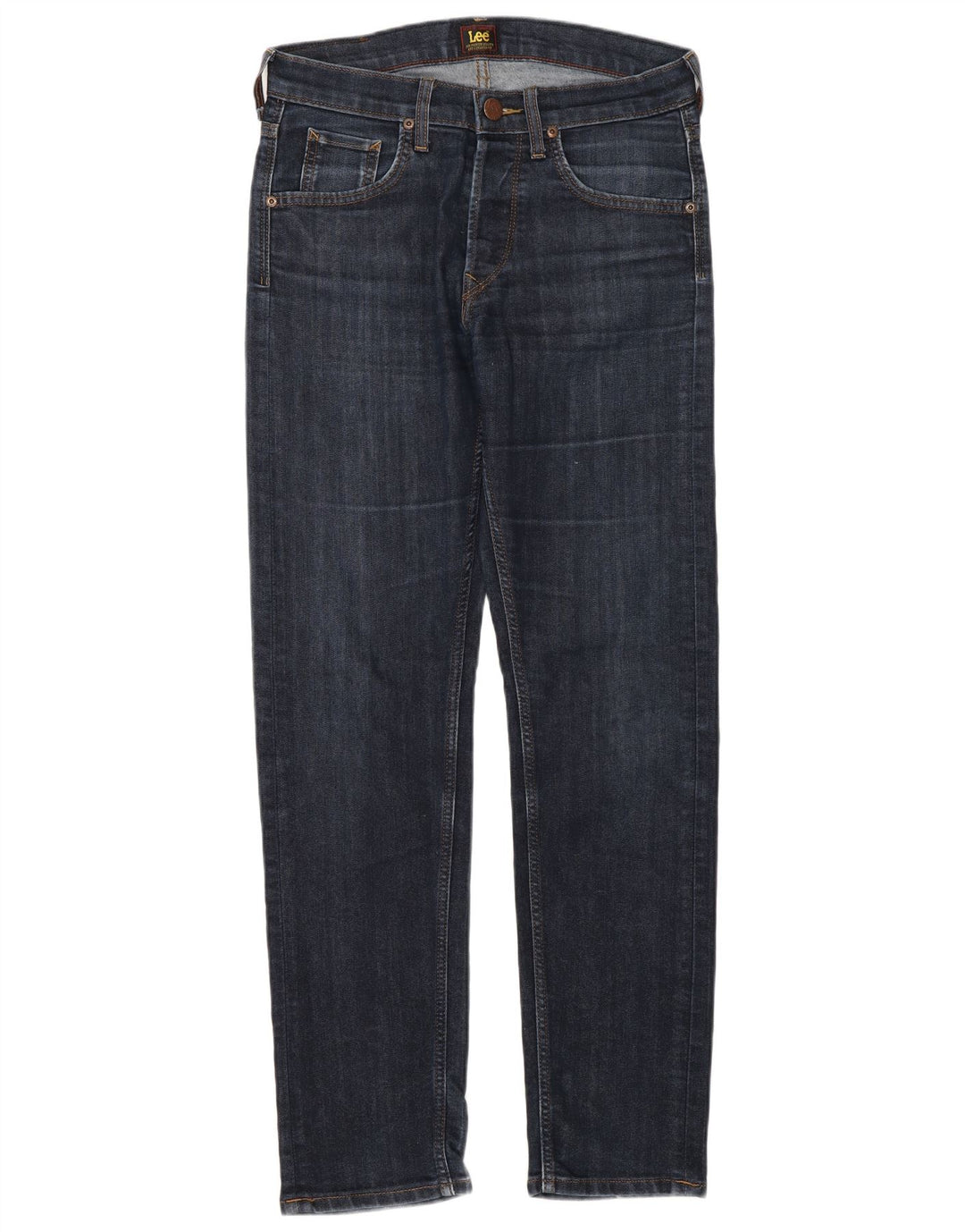 Blugi pentru bărbați Lee Daren Slim W29 L32 Bumbac bleumarin
