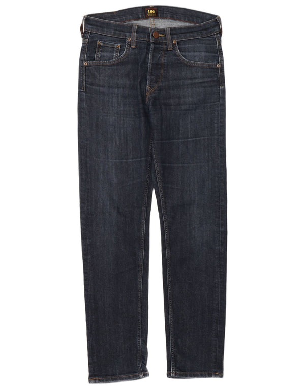 Blugi pentru bărbați Lee Daren Slim W29 L32 Bumbac bleumarin