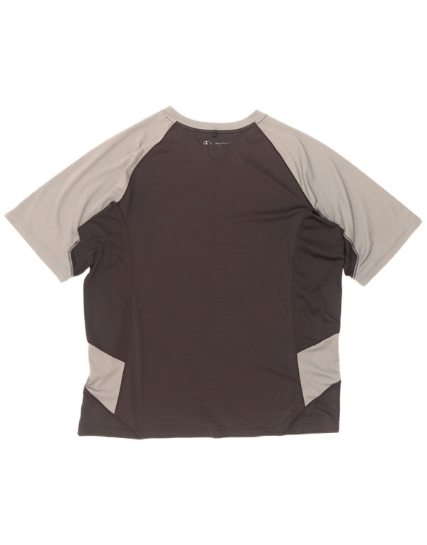 Tricou pentru bărbați Champion Top XL Negru Poliester color bloc