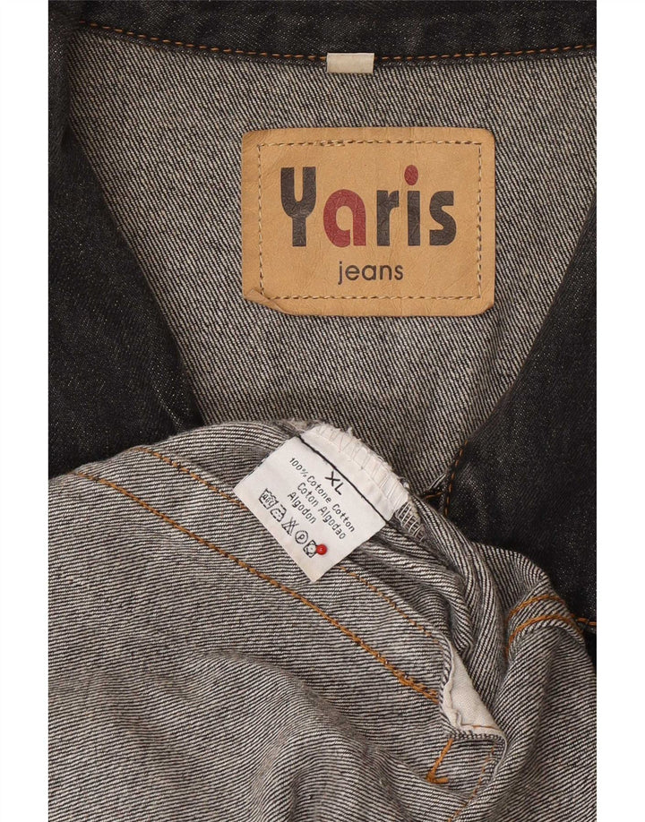 Jachetă de denim vintage pentru bărbați UK 42 XL bumbac gri