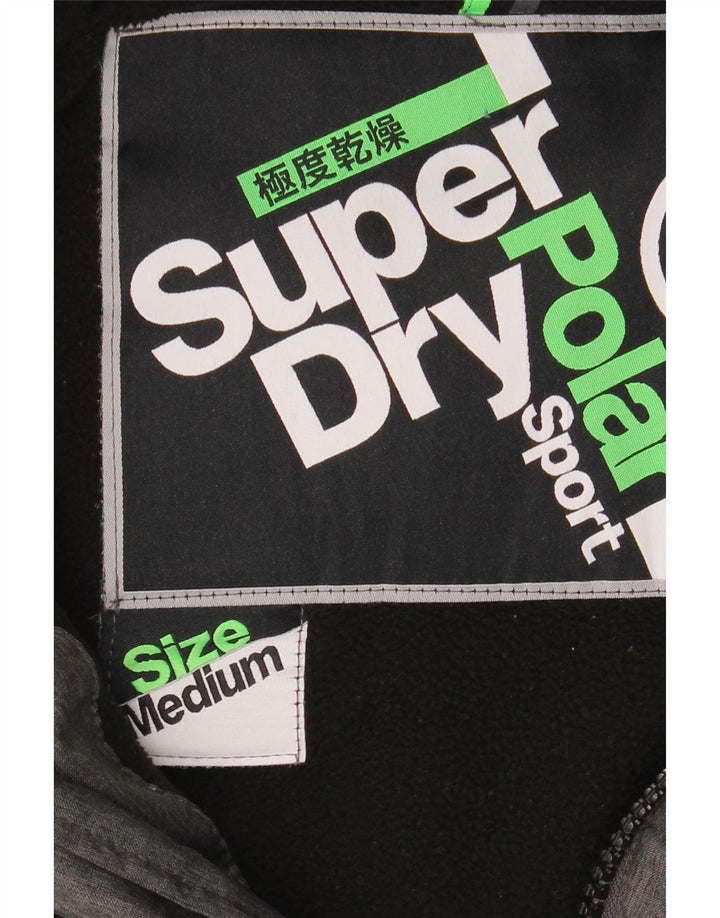 Gilet căptușit pentru bărbați Superdry UK 38 Medium Gri Poliester