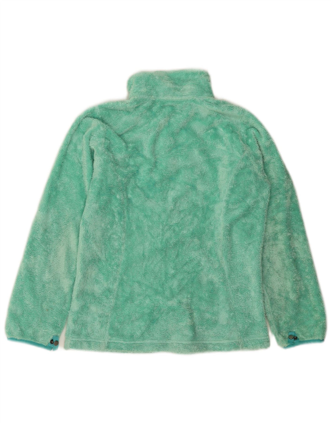 Jachetă polară pentru fete The North Face 14-15 ani, mare, turcoaz, poliester