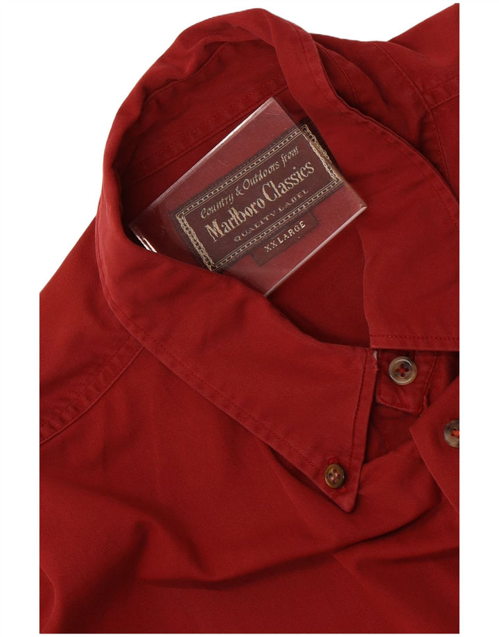 Cămașă pentru bărbați Marlboro Classics 2XL roșu