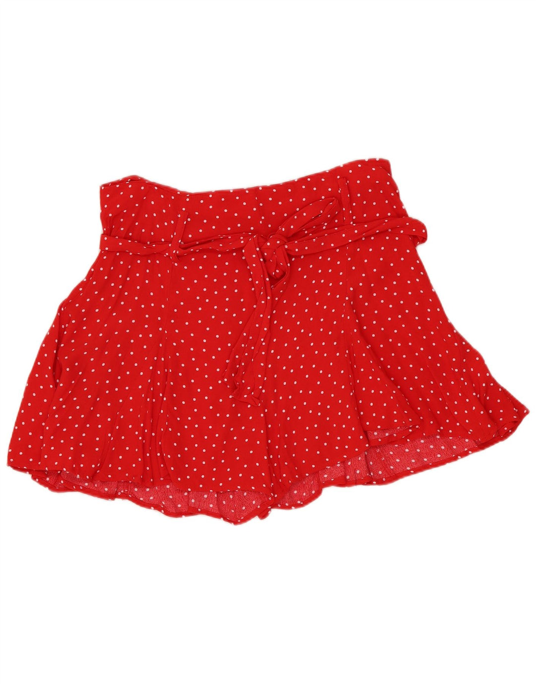 Fustă mini pentru femei Zara Medium W28 Viscoză cu pete roșii