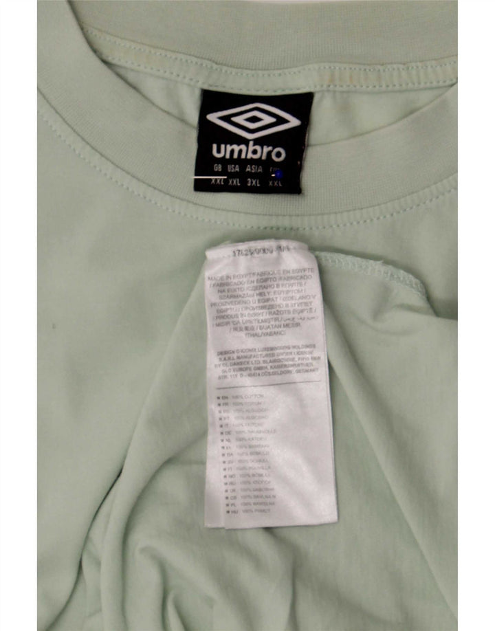 Umbro Tricou Bărbați Top 2XL Verde Bumbac
