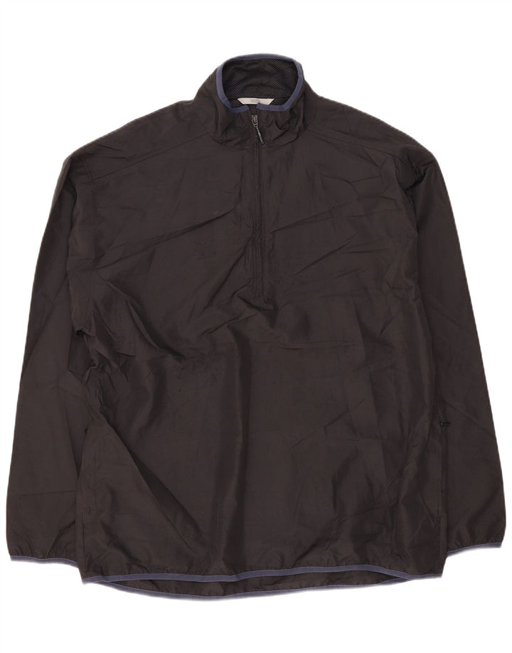 Jachetă de ploaie Marks & Spencer Pullover pentru bărbați UK 40 Poliester negru mare