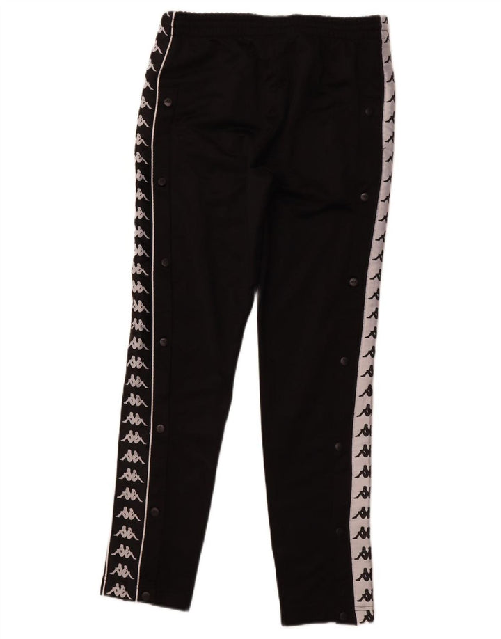 KAPPA Pantaloni de trening grafic pentru bărbați Pantaloni de jogging Mici Poliester negru