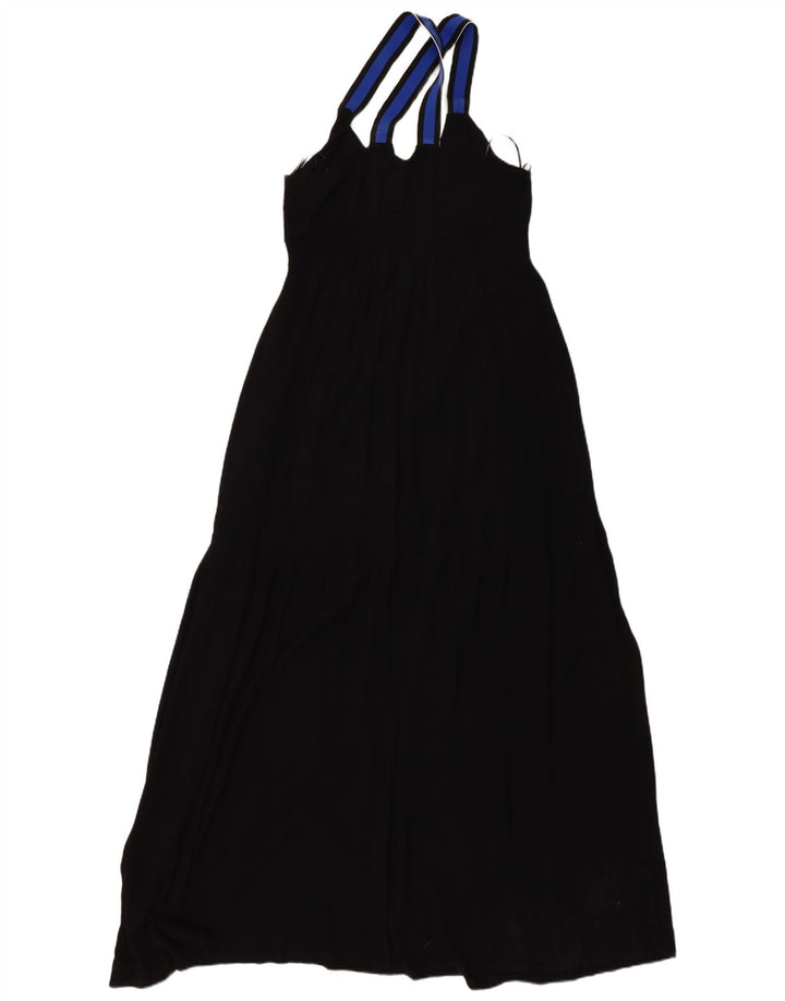 DESIGUAL Rochie Maxi pentru Damă cu Motiv Abstrac EU 40 Medium Negru Boem