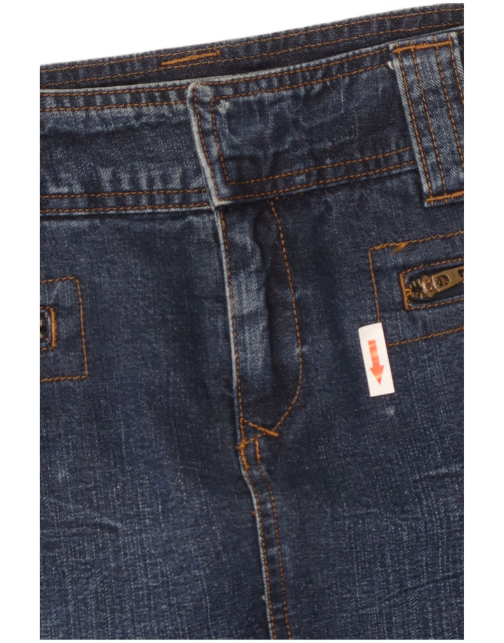 Fusta Denim Dkny W28 Bumbac Albastru Mediu