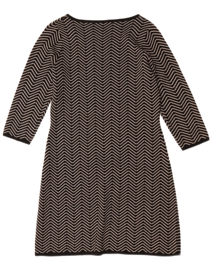 Marks & Spencer Rochie Jumper Autograph pentru femei UK 12 Medium Black Chevron