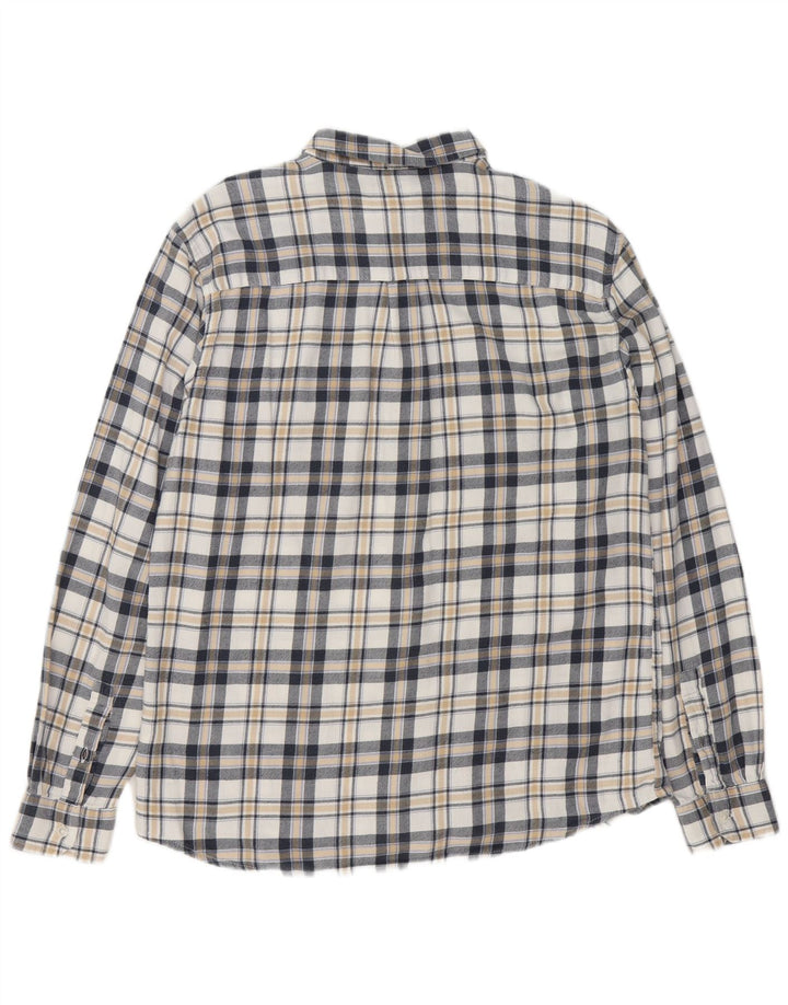 Cămașă de flanel pentru bărbați Wrangler, cu tăiere obișnuită, din bumbac cu carouri multicolore