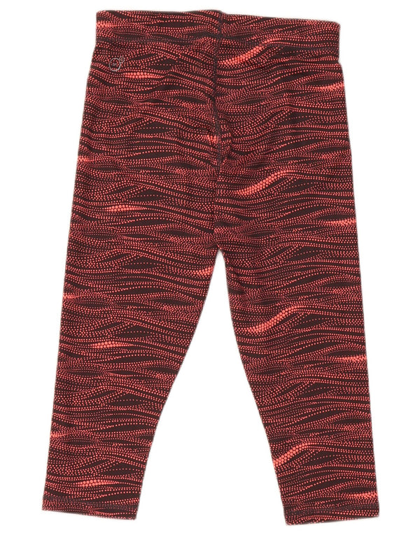 Leggings Capri cu model abstract Puma pentru femei UK 10 mici multicolori