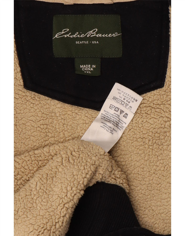 Jachetă de trening pentru bărbați Eddie Bauer, 2XL, bumbac bleumarin