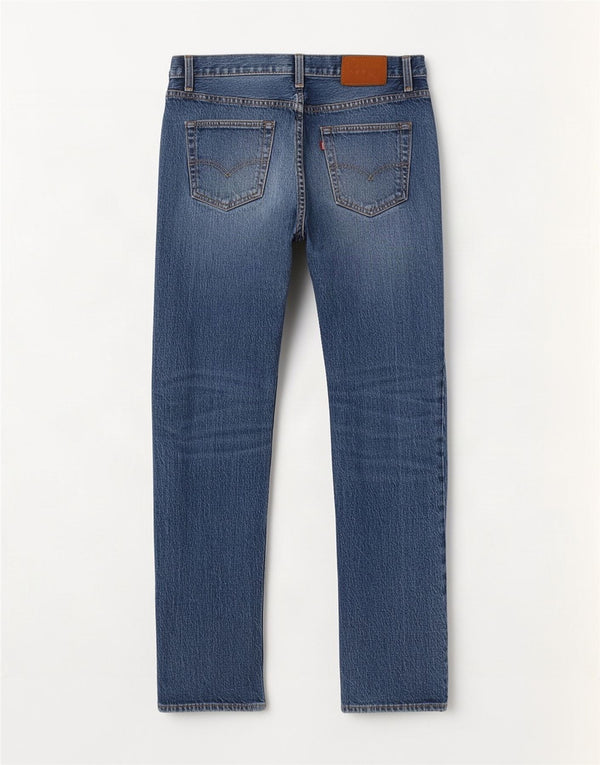 Blugi drepti pentru bărbați Levi's W30 L34 Bumbac albastru