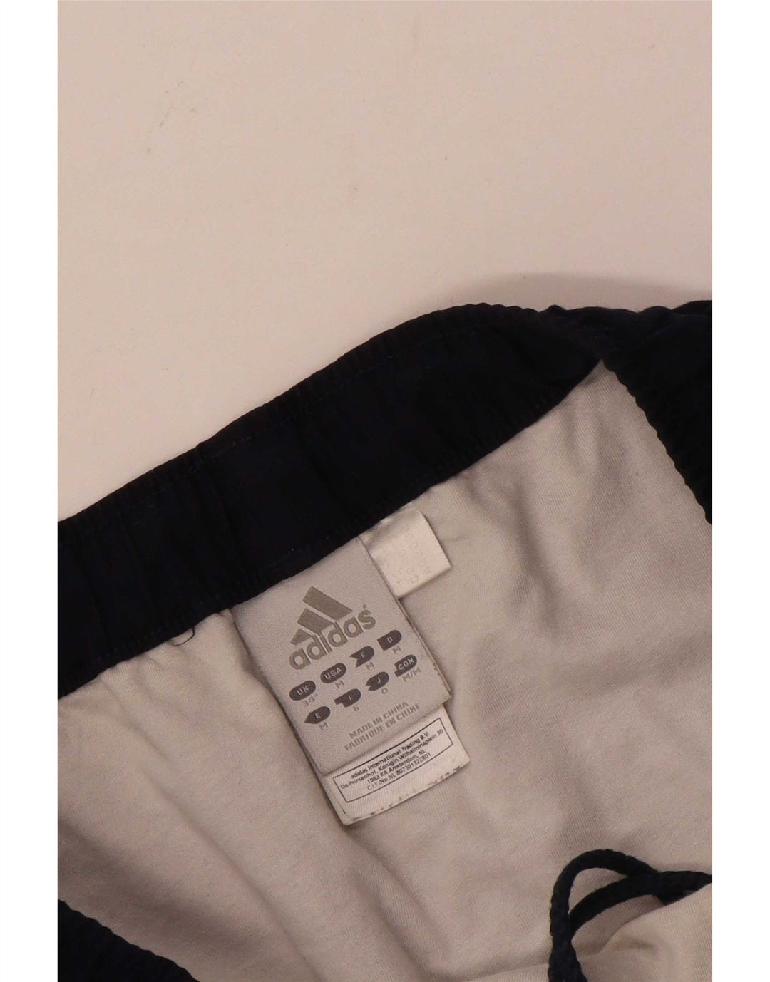 Pantaloni scurți sport grafic Adidas pentru bărbați, mari, albastru, poliester
