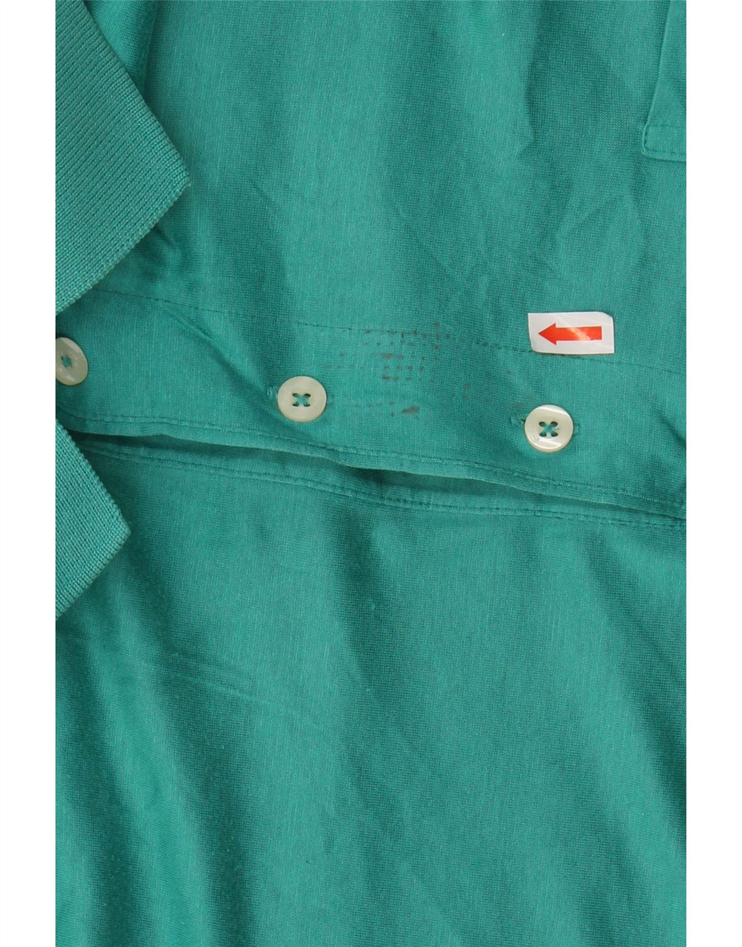 Polo bărbați FILA IT 46 Bumbac verde mic