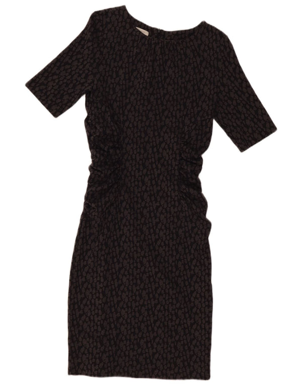 HOBBS Rochie Bodycon pentru Damă UK 12 Medium Grey Spot Bumbac