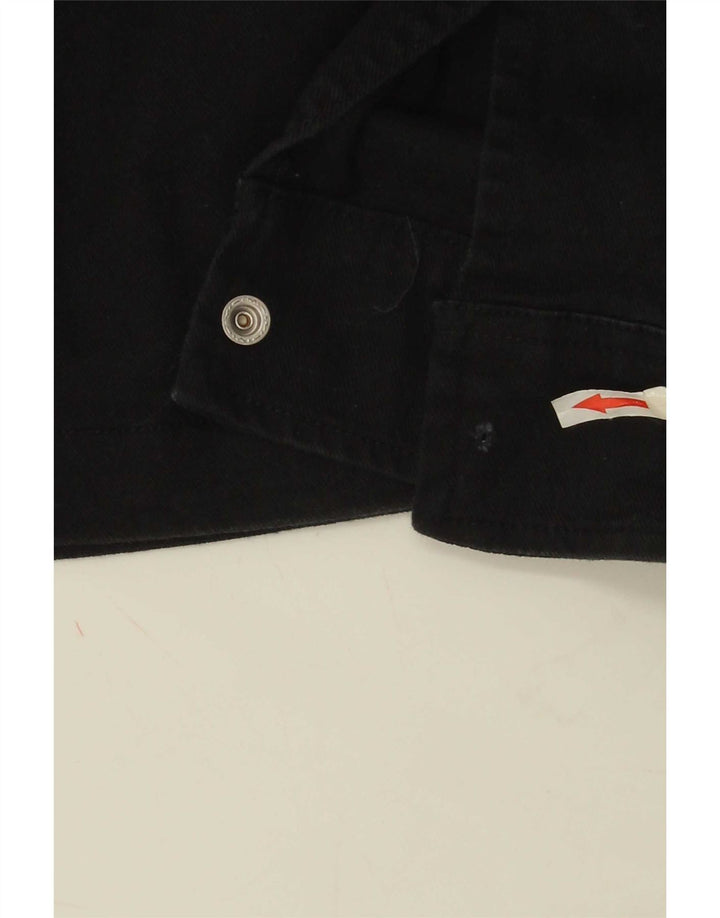 Bomber pentru bărbați Zara UK 42 XL bumbac negru