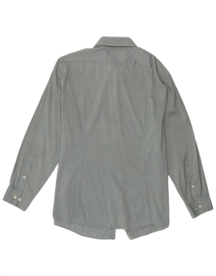 Cămașă pentru bărbați Dkny Slim Fit Mărimea 17 XL Albastru