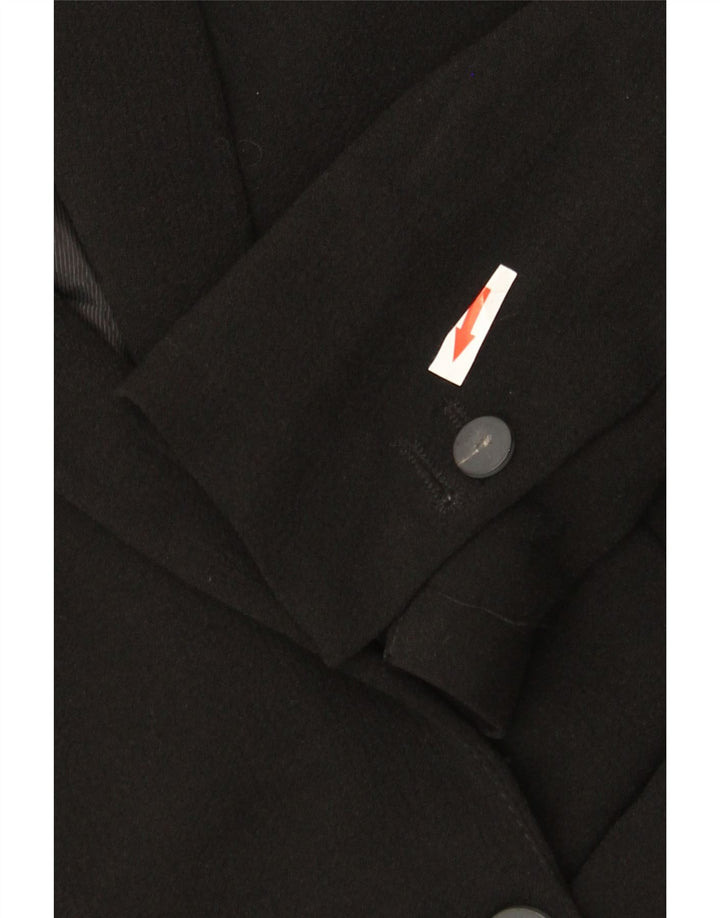 Blazer pentru femei Zara cu 1 nasture UK 6 XS Negru
