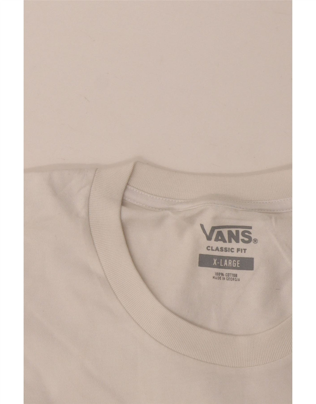 Tricou VANS Classic Fit pentru bărbați Top XL Bumbac alb