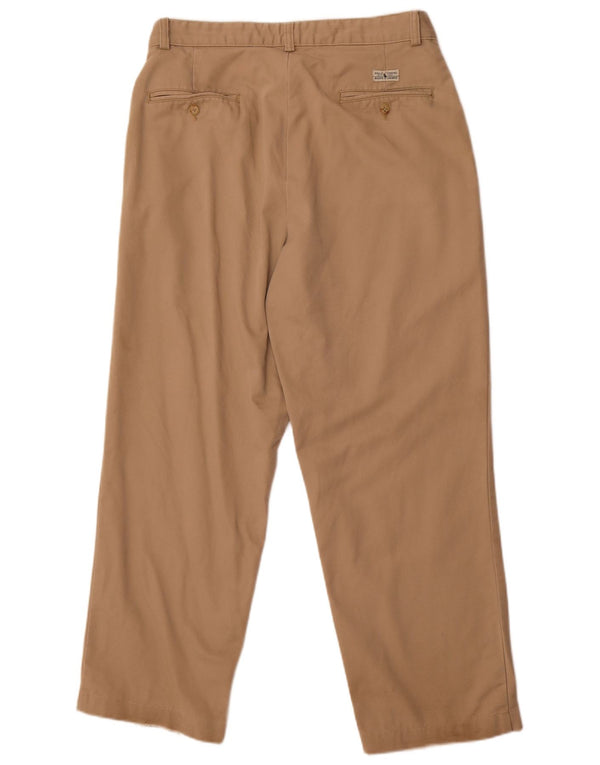 Pantaloni chino drepți Polo Ralph Lauren pentru bărbați L32 L30 bumbac bej