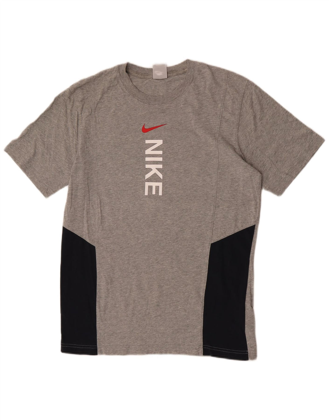Tricou grafic Nike pentru bărbați Top, gri mediu, bumbac color bloc